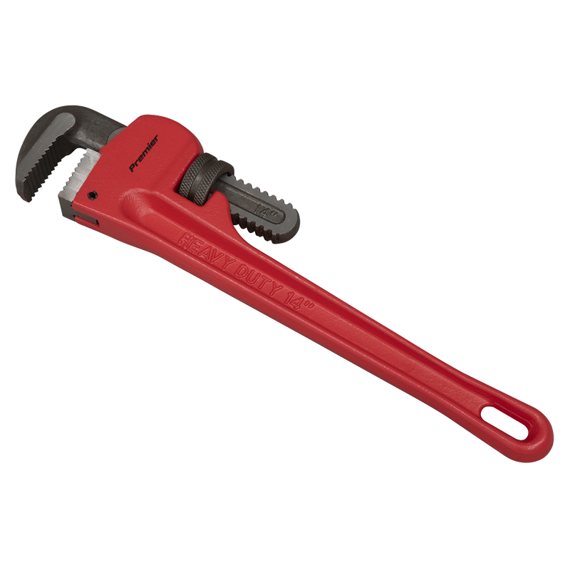 Sealey AK5104 Premier Cast Steel Pipe Wrench European Pattern 350mm - additional view 6