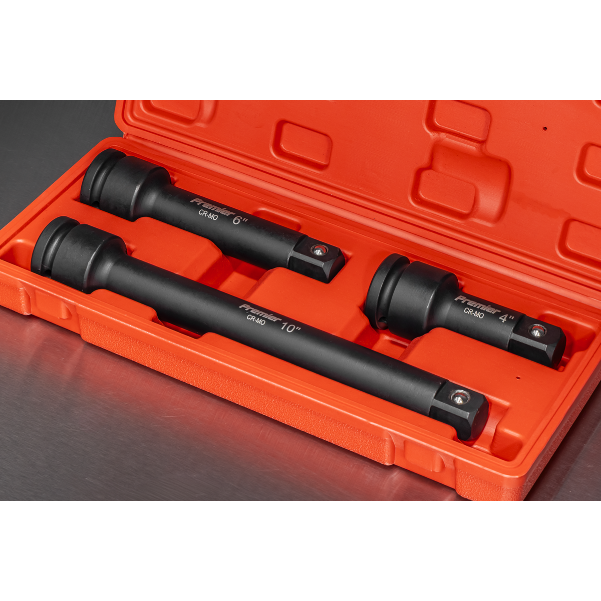 Sealey AK5515 Premier Impact Extension Bar Set 3/4"Sq Drive 3pc - additional view 4