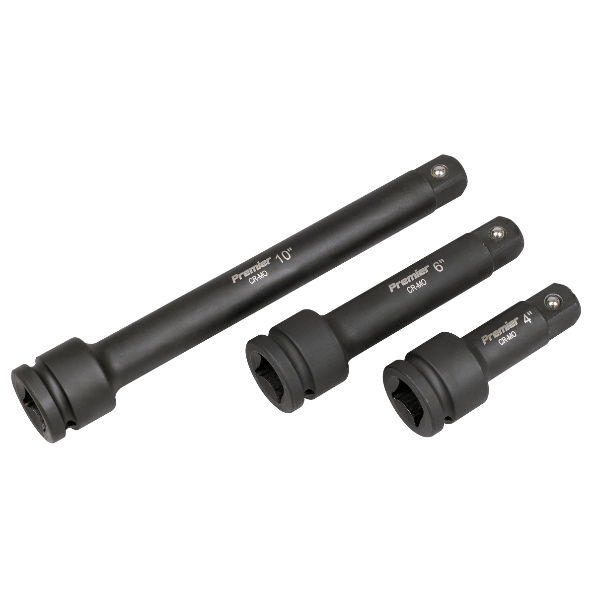 Sealey AK5515 Premier Impact Extension Bar Set 3/4"Sq Drive 3pc - additional view 9