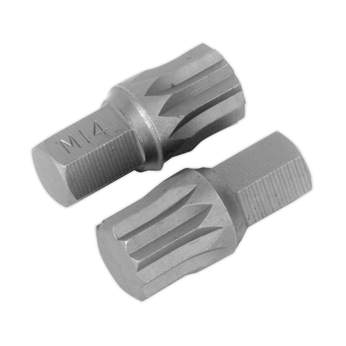 Sealey AK5532 Premier Spline Bit M14 x 30mm - Pack of 2