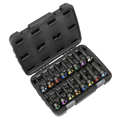 Sealey AK56005 Premier Hex & TRX-Star* Impact Socket Bit Set 1/2"Sq Drive 16pc