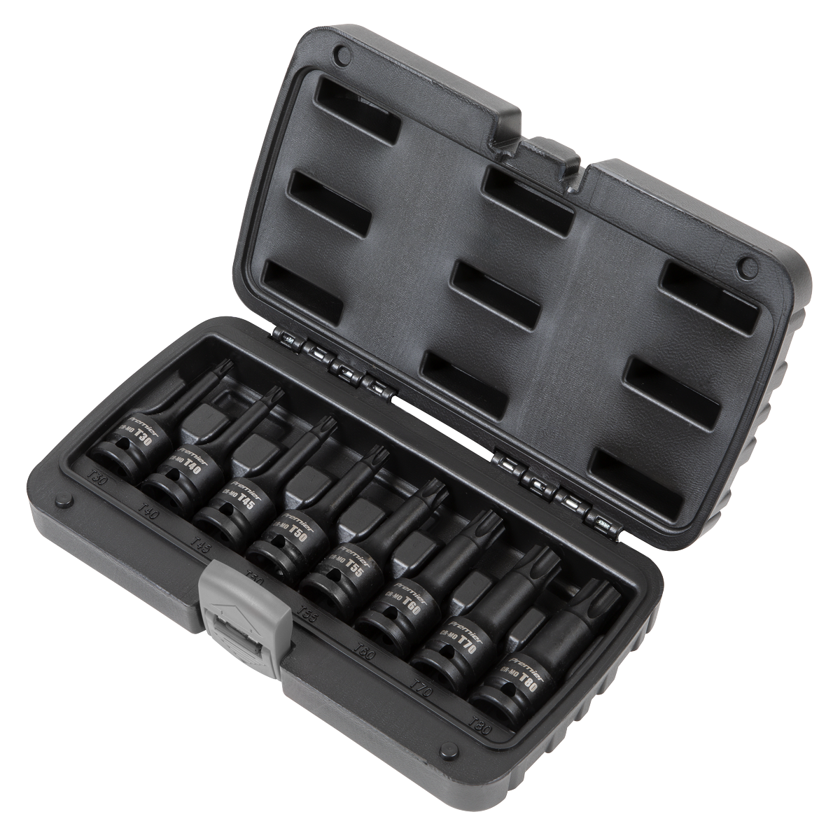 Sealey AK5602 Premier TRX-Star* Impact Socket Bit Set 1/2"Sq Drive 8pc - additional view 2