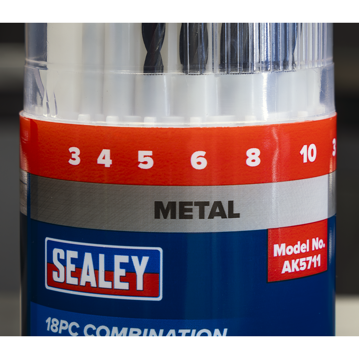 Sealey AK5711 Combination Drill Bit Set 18pc - additional view 9