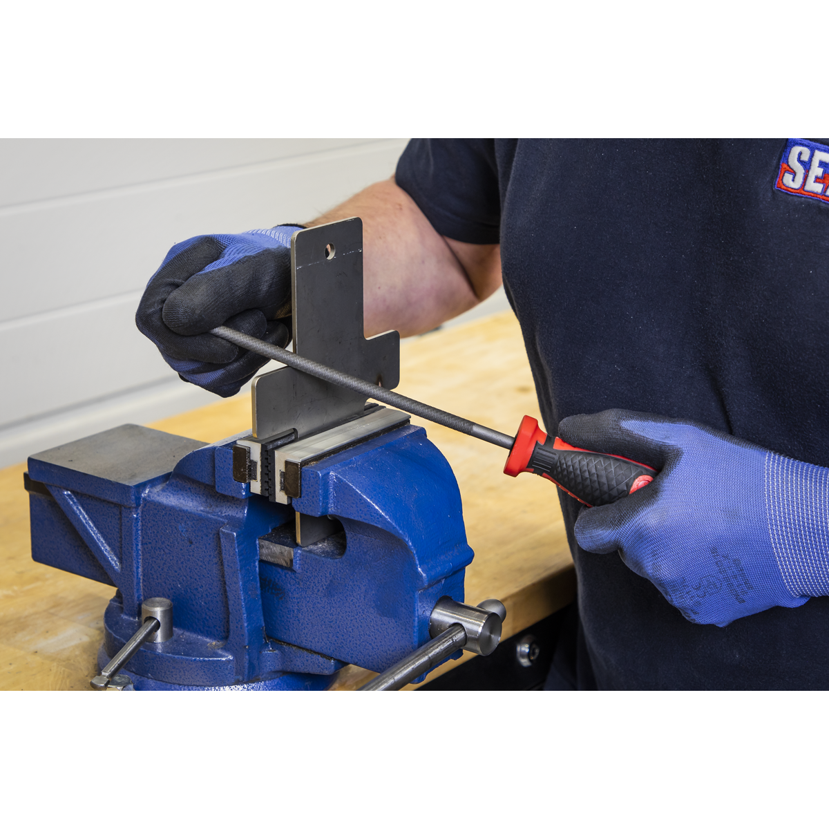 Sealey AK5732 Premier Round Engineer's File 200mm - additional view 2