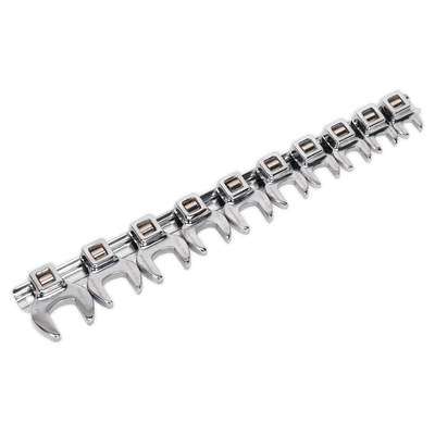 Sealey AK5989 Premier Crow's Foot Open-End Spanner Set 3/8"Sq Drive 10pc