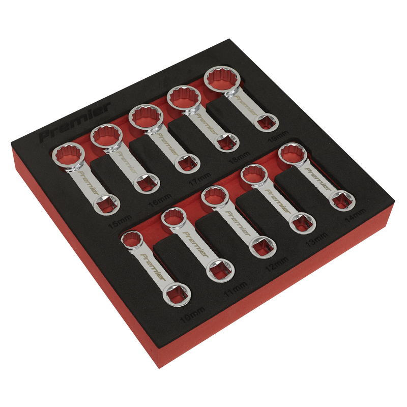 Sealey AK59895 Premier Torque Adaptor Spanner Set 3/8"Sq Drive 10pc - additional view 7