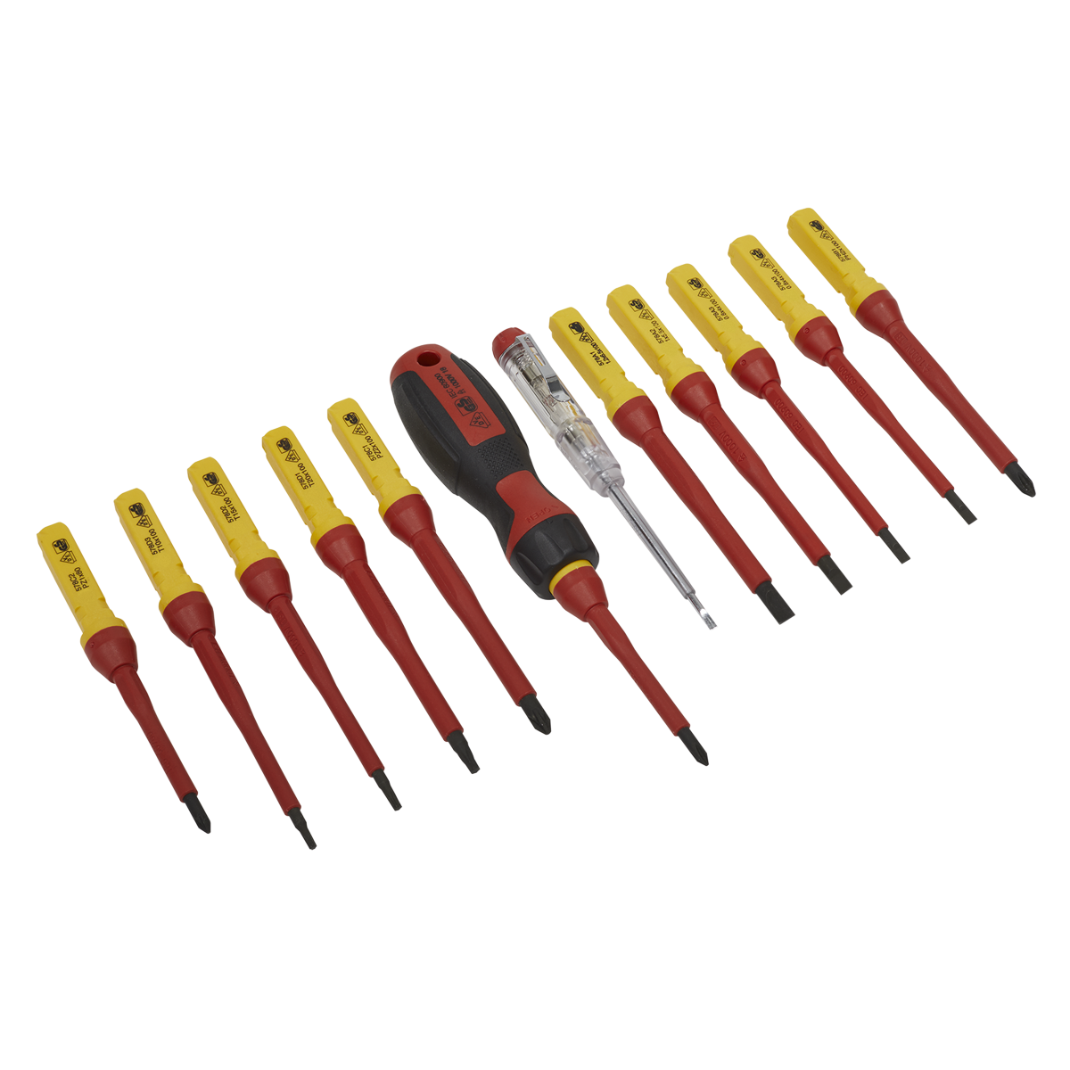 Sealey AK6128 Premier Interchangeable Screwdriver Set 13pc - VDE Approved - additional view 5
