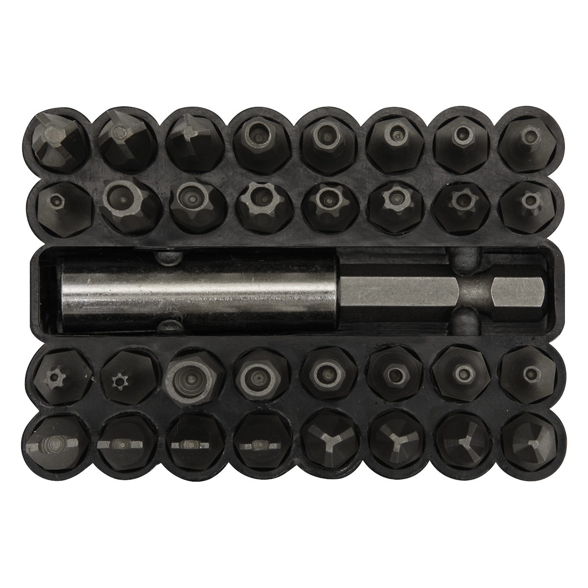 Sealey AK614 Premier Power Tool Security Bit & Magnetic Adaptor Set 33pc - additional view 2