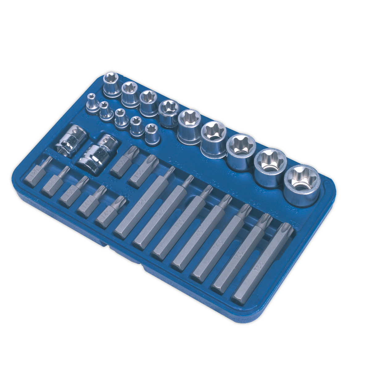 Sealey AK619 Premier TRX-Star* Socket & Bit Set 1/4", 3/8" & 1/2"Sq Drive 30pc - additional view 4