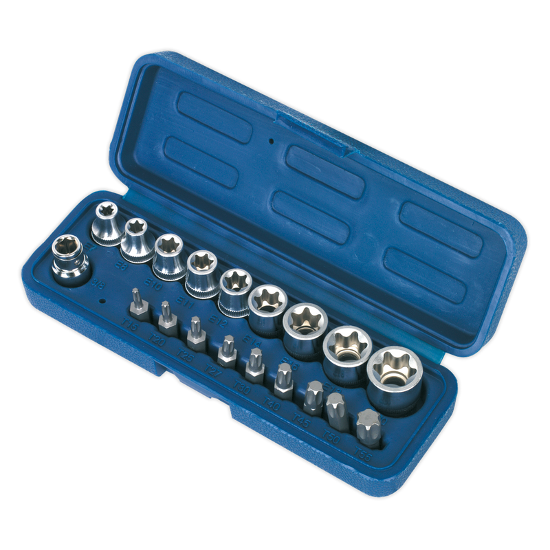 Sealey AK6191 Premier TRX-Star* Socket & Bit Set 3/8"Sq Drive 19pc - additional view 3