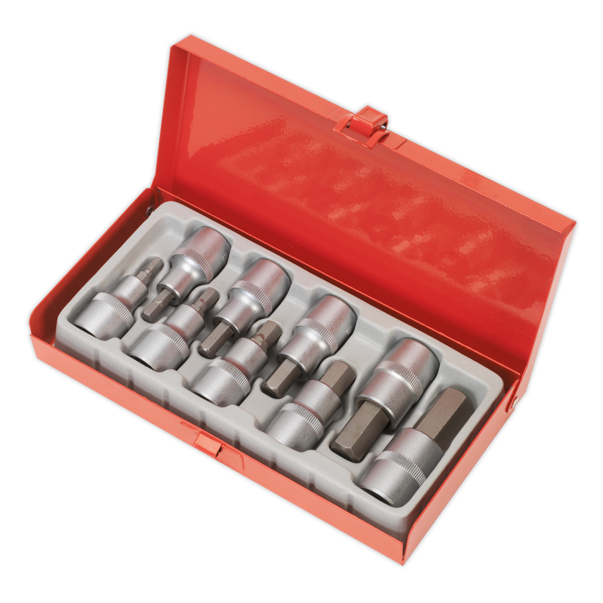 Sealey AK620 Premier Hex Socket Bit Set 1/2"Sq Drive 9pc - additional view 3