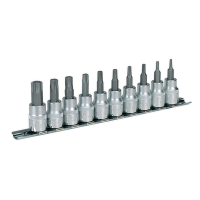Sealey AK6207 Premier TRX-Star* Socket Bit Set 3/8"Sq Drive 10pc