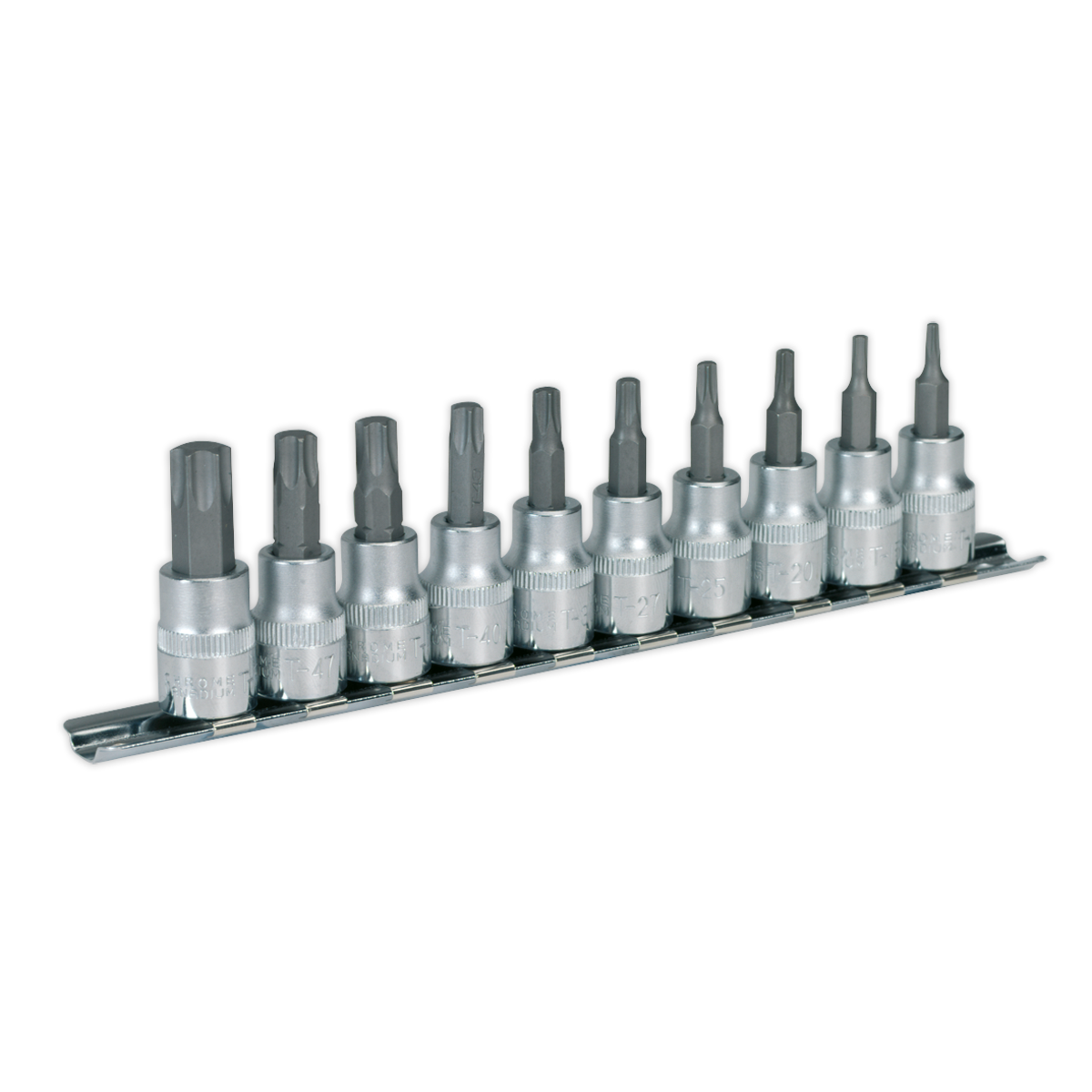 Sealey AK6207 Premier TRX-Star* Socket Bit Set 3/8"Sq Drive 10pc