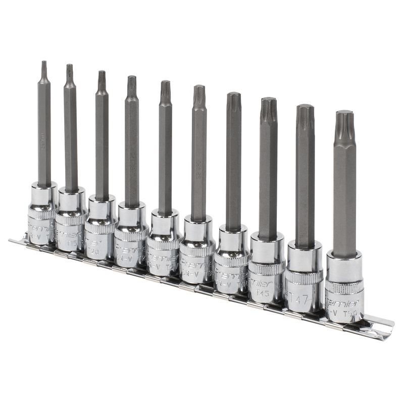 Sealey AK6236 Premier TRX-Star* Socket Bit Set 3/8"Sq Drive 95mm 10pc - additional view 3