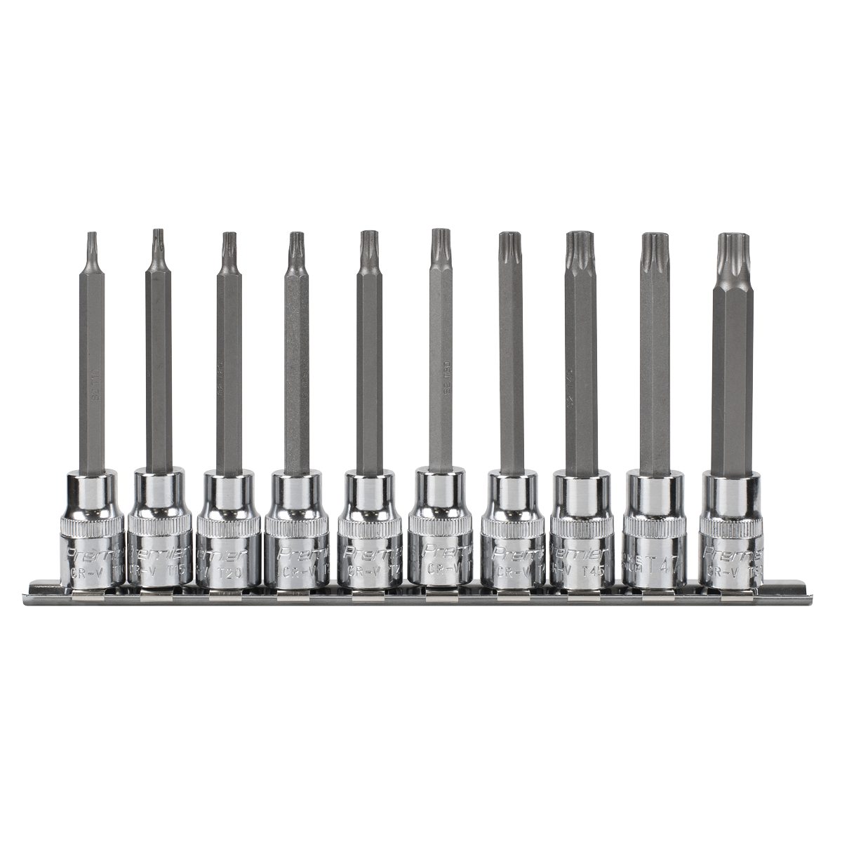 Sealey AK6236 Premier TRX-Star* Socket Bit Set 3/8"Sq Drive 95mm 10pc - additional view 4