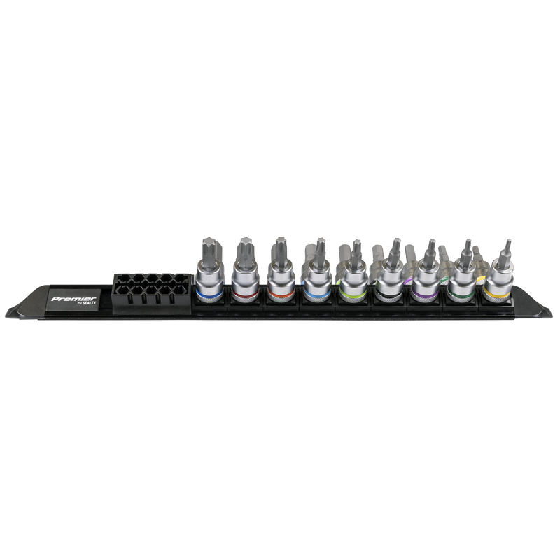 Sealey AK6252 Premier Platinum Series Hex & TRX-Star* Socket Bit Set 3/8"Sq Drive 18pc - additional view 7