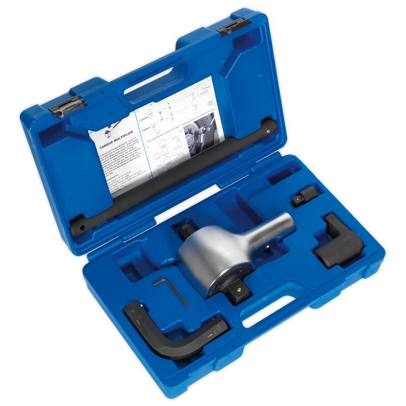 Sealey AK6291 Premier Torque Multiplier Set 1/2"-1"Sq Drive 7pc