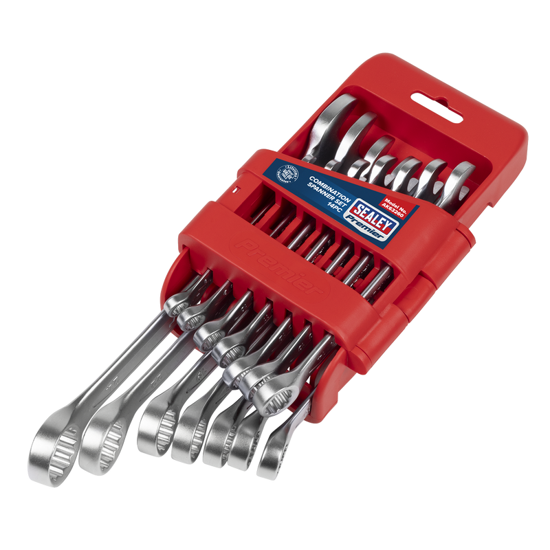 Sealey AK63260 Premier Combination Spanner Set 14pc - additional view 8