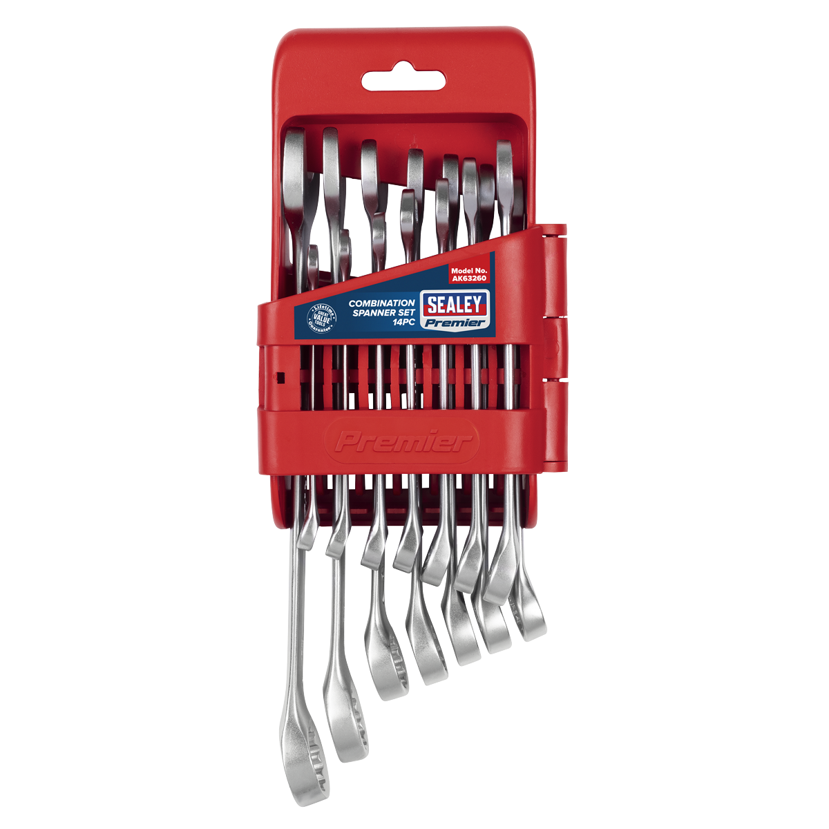 Sealey AK63260 Premier Combination Spanner Set 14pc - additional view 10