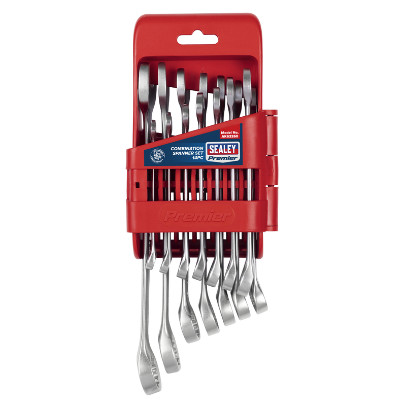 Sealey AK63260 Premier Combination Spanner Set 14pc - additional view 10