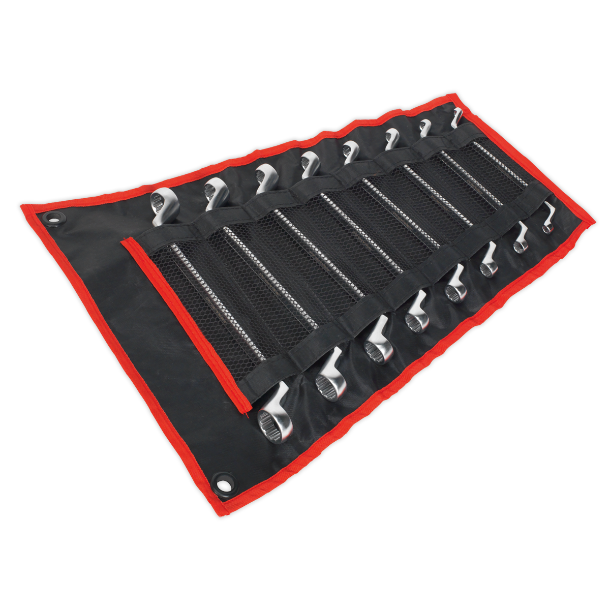 Sealey AK6327 Premier Offset Double End Ring Spanner Set 8pc - additional view 2