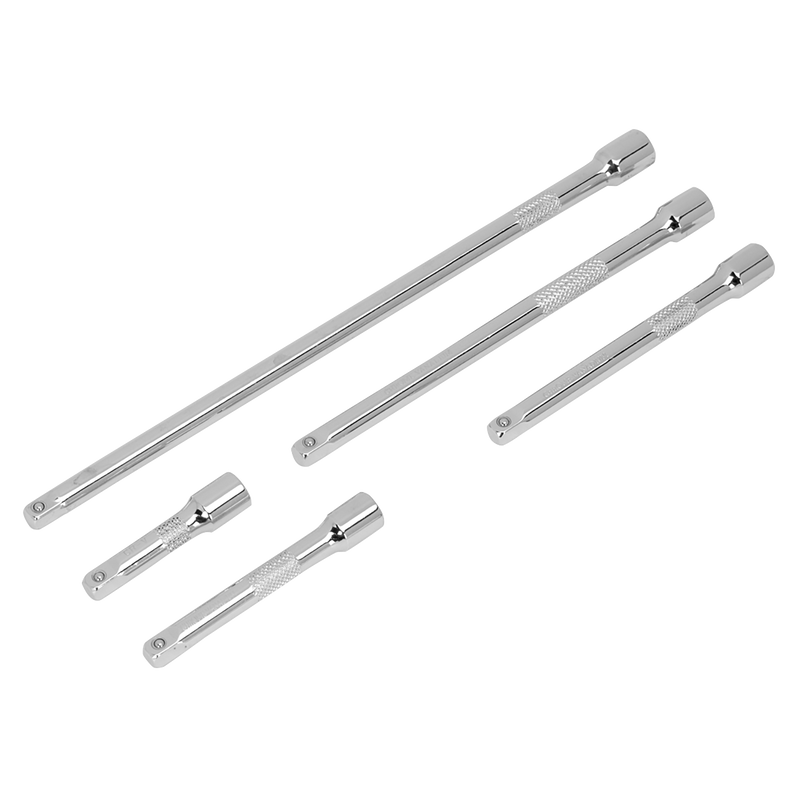 Sealey AK6331 Premier Extension Bar Set 1/4"Sq Drive 5pc