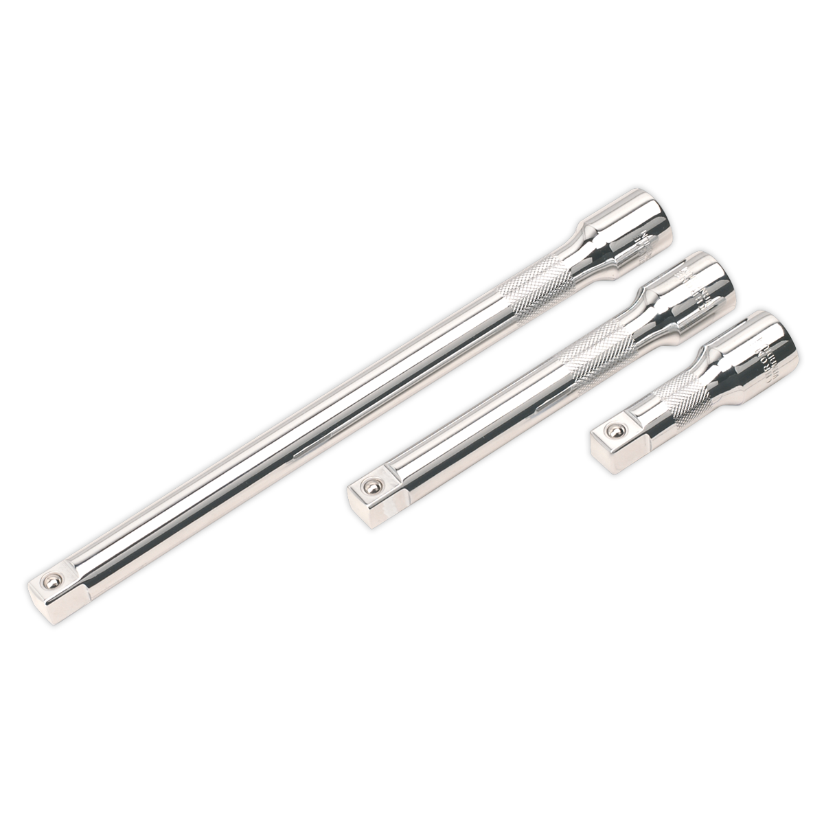 Sealey AK6350 Premier Extension Bar Set 1/2"Sq Drive 3pc