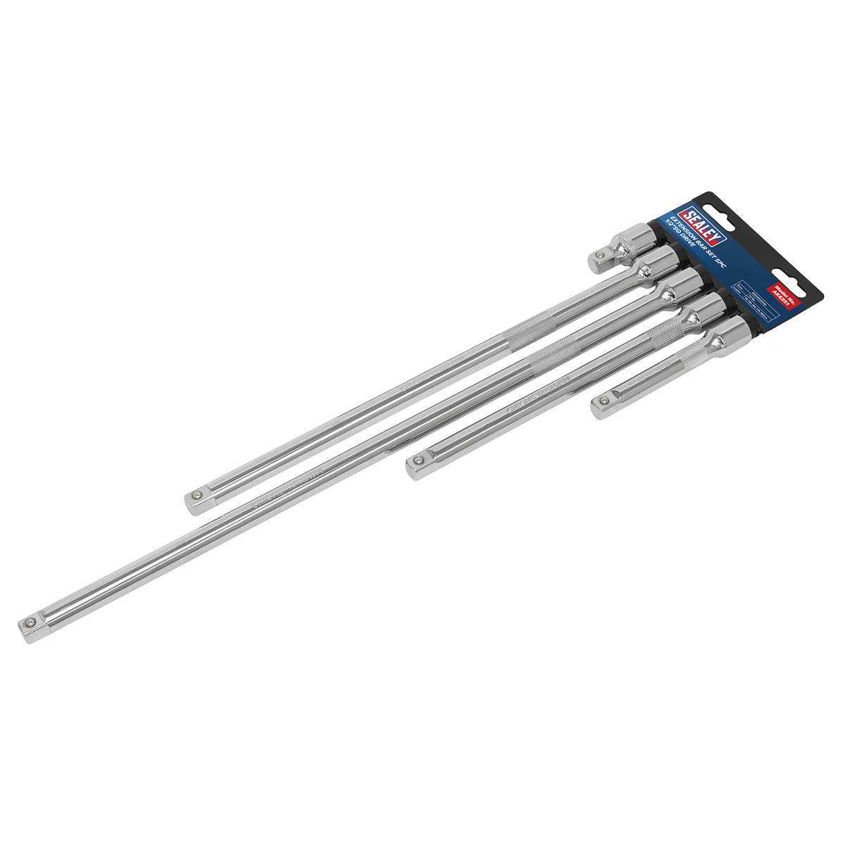 Sealey AK6351 Premier Extension Bar Set 1/2"Sq Drive 5pc - additional view 4