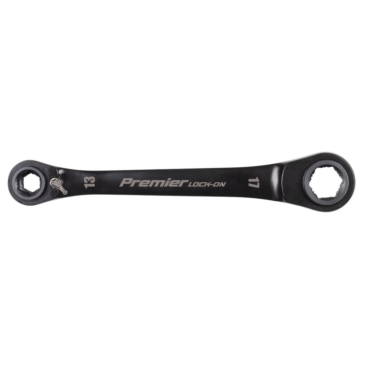Sealey AK63923 Premier Black 4-in-1 Reversible Lock-On™ Ratchet Ring Spanner - additional view 8