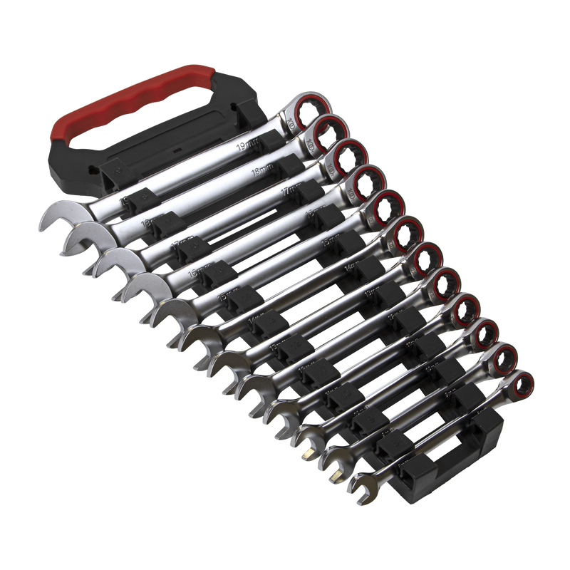Sealey AK63940 Premier Platinum Combination Ratchet Spanner Set 12pc