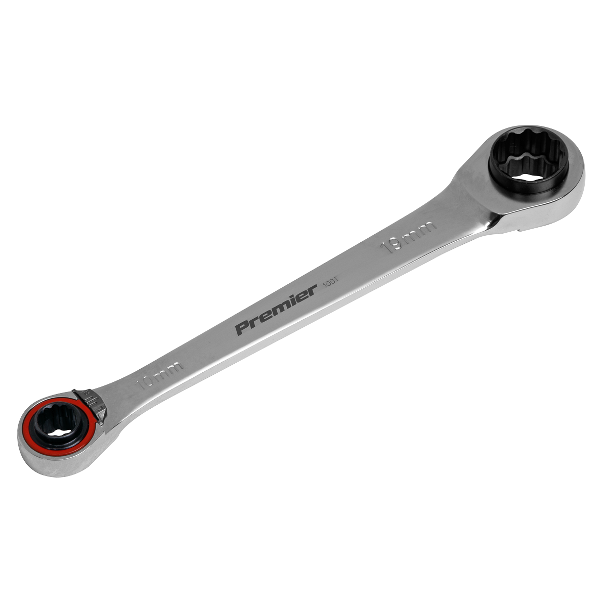 Sealey AK63948 Premier Platinum 4-in-1 Reversible Ratchet Ring Spanner