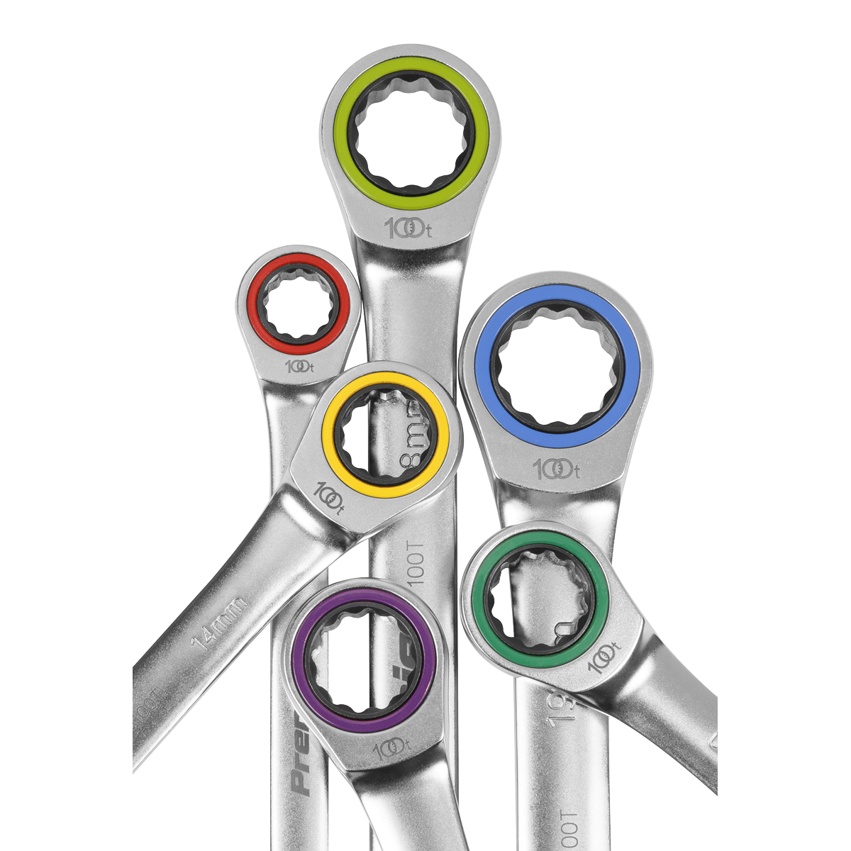 Sealey AK63949 Premier Platinum Combination Ratchet Spanner Set 12pc - additional view 5
