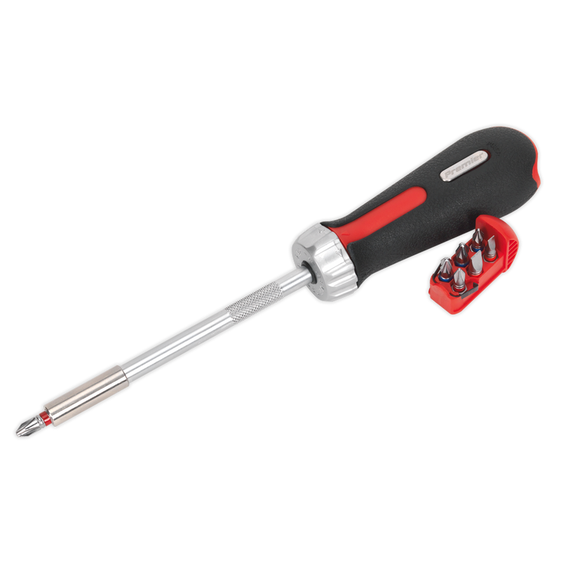 Sealey AK64907 Premier Platinum Fine Tooth Ratchet Screwdriver Set 8pc