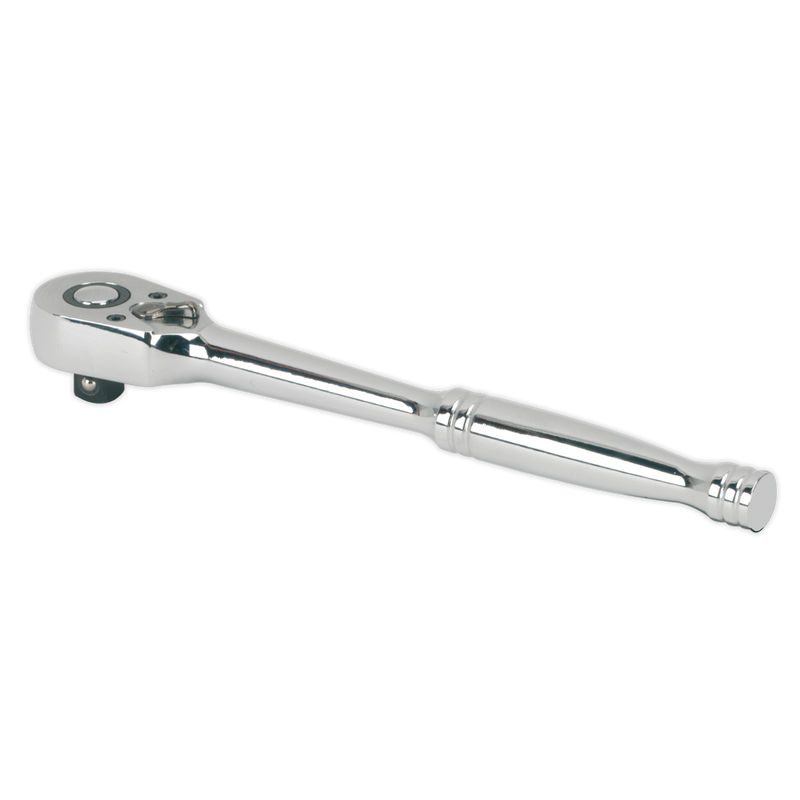 Sealey AK660 Premier Pear-Head Ratchet Wrench with Flip Reverse 1/4"Sq Drive