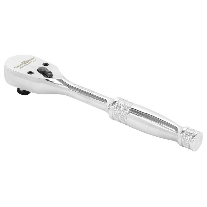 Sealey AK660DF Premier Dust-Free Ratchet Wrench with Flip Reverse 1/4"Sq Drive
