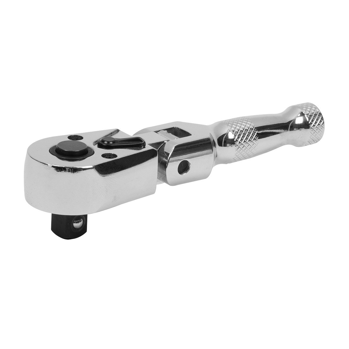 Sealey AK661SF Premier Stubby Flexi-Head Ratchet Wrench 3/8"Sq Drive - additional view 3