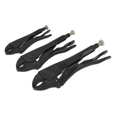 Sealey AK668 Locking Pliers Set 3pc