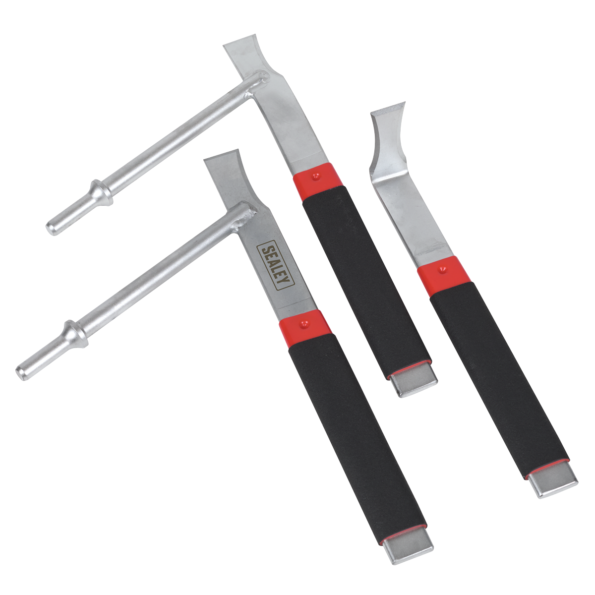 Sealey AK679 Air Hammer Panel Seam Splitter Set 3pc