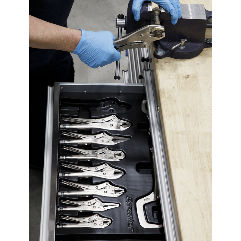 Sealey AK6800 Premier Locking Pliers Set 10pc - additional view 2
