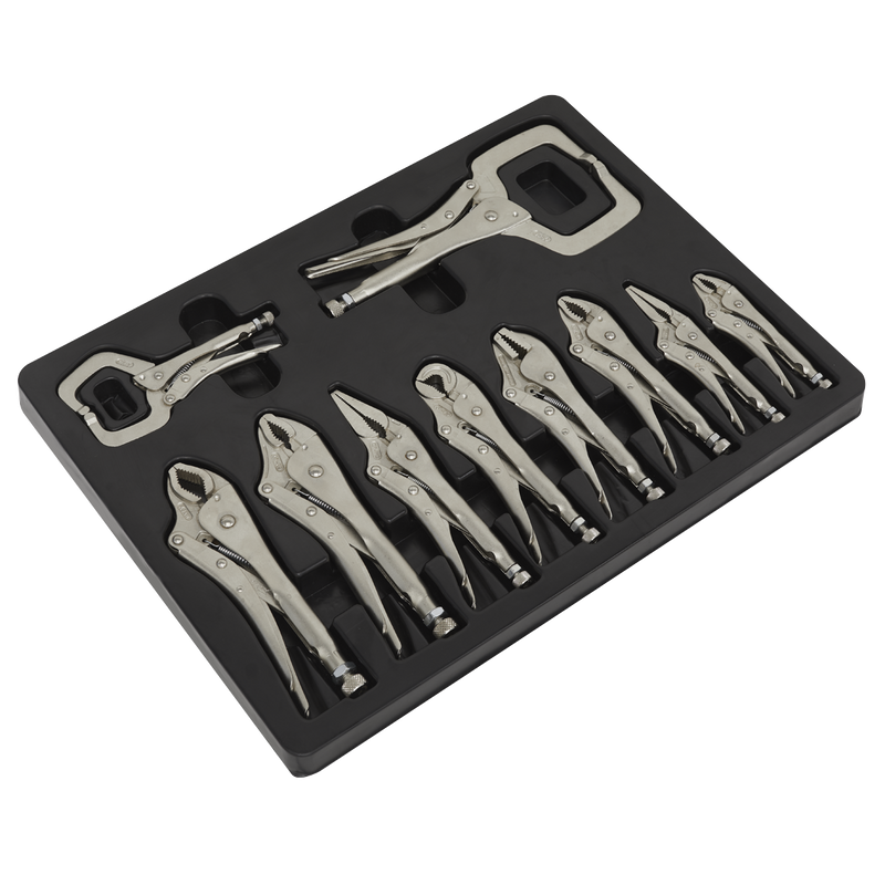 Sealey AK6800 Premier Locking Pliers Set 10pc
