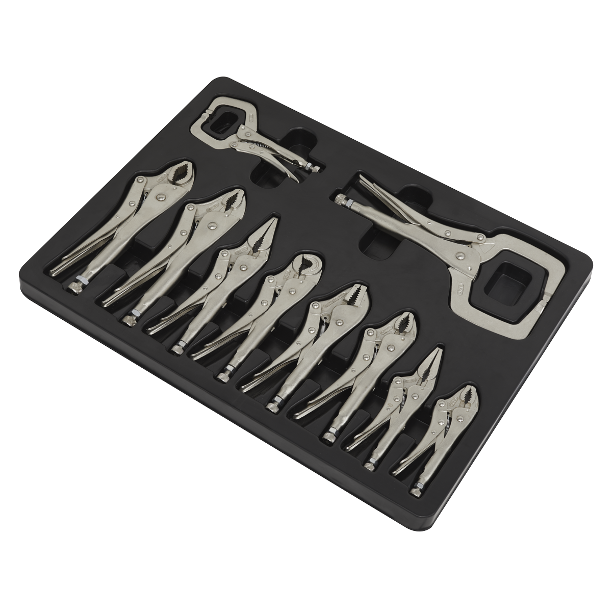 Sealey AK6800 Premier Locking Pliers Set 10pc - additional view 3