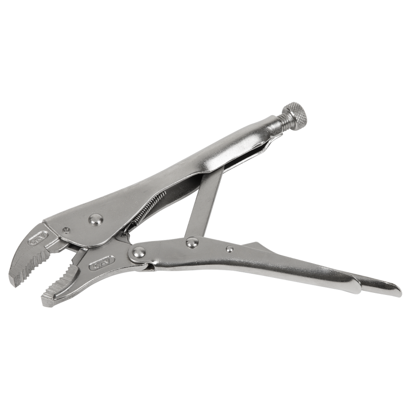 Sealey AK6821 Premier Locking Pliers Curved Jaws 225mm 0-47mm Capacity - additional view 4