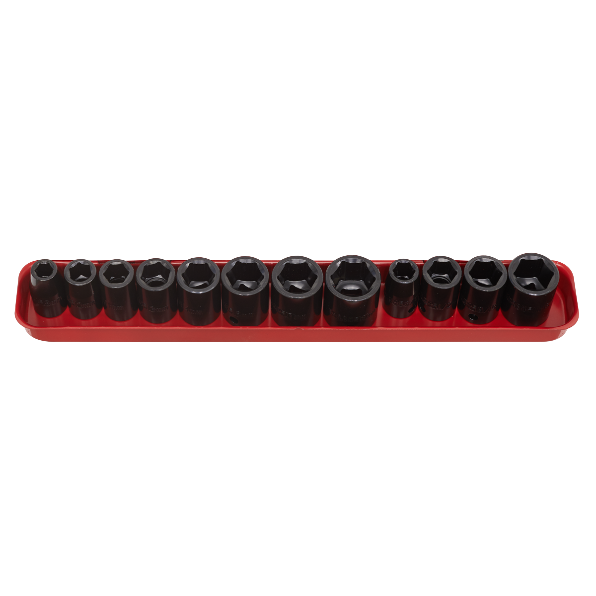 Sealey AK682 Premier Metric/Imperial Impact Socket Set 3/8"Sq Drive 12pc - additional view 2