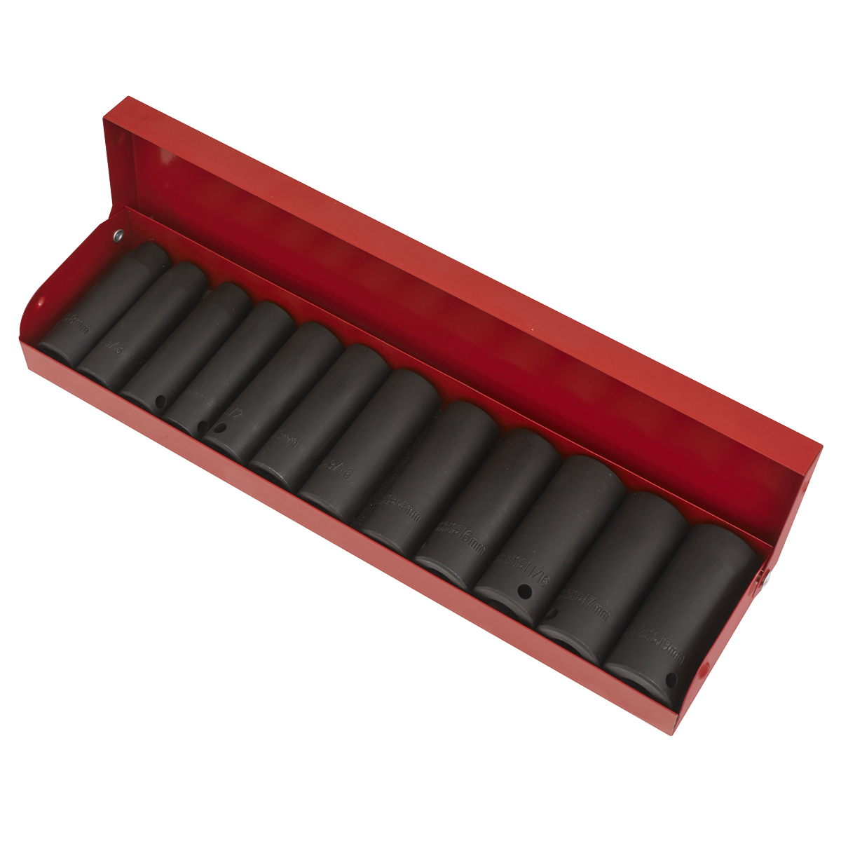 Sealey AK683 Premier Metric/Imperial Deep Impact Socket Set 3/8"Sq Drive 12pc - additional view 5