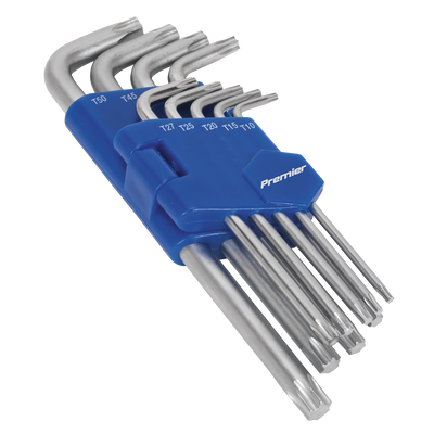 Sealey AK7142 Premier Long TRX-Star* Key Set 9pc
