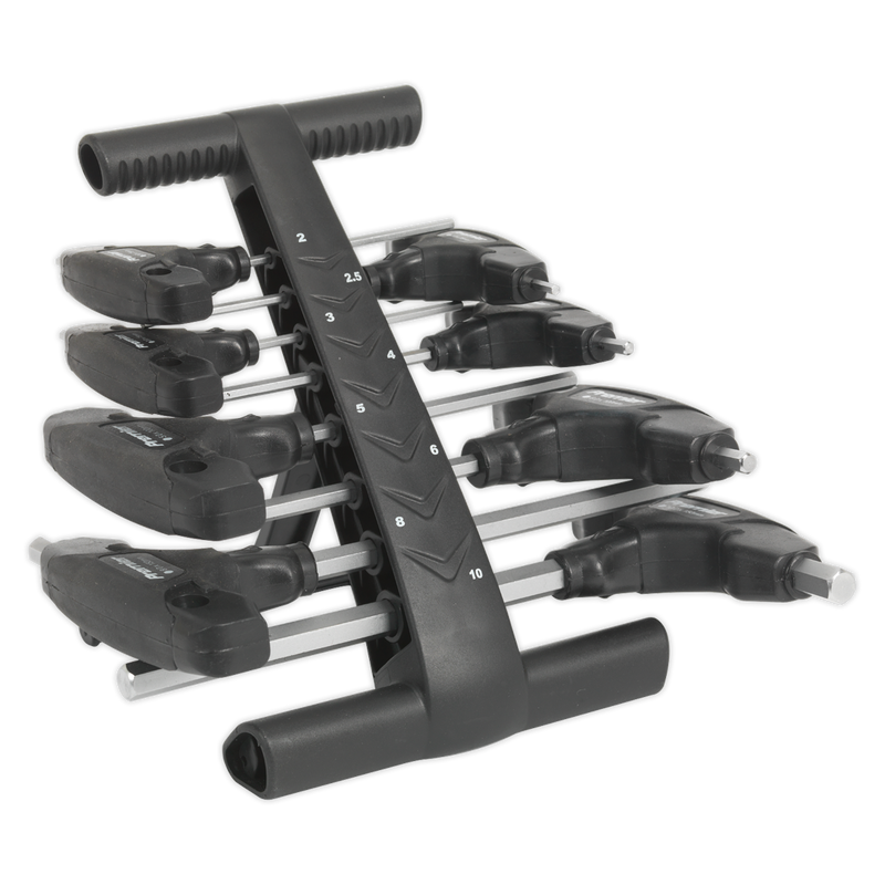 Sealey AK7143 Premier T-Handle Hex Key Set 8pc - additional view 5