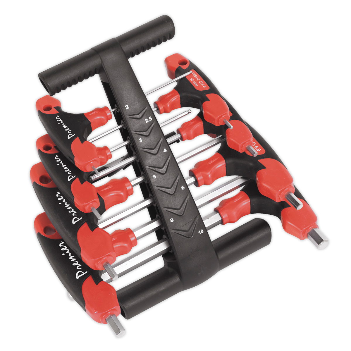 Sealey AK7144 Premier T-Handle Ball-End Hex Key Set 8pc - additional view 2