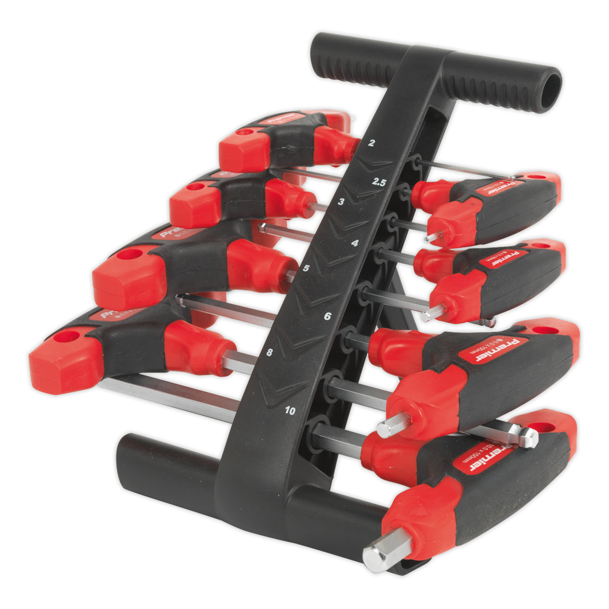 Sealey AK7144 Premier T-Handle Ball-End Hex Key Set 8pc - additional view 4