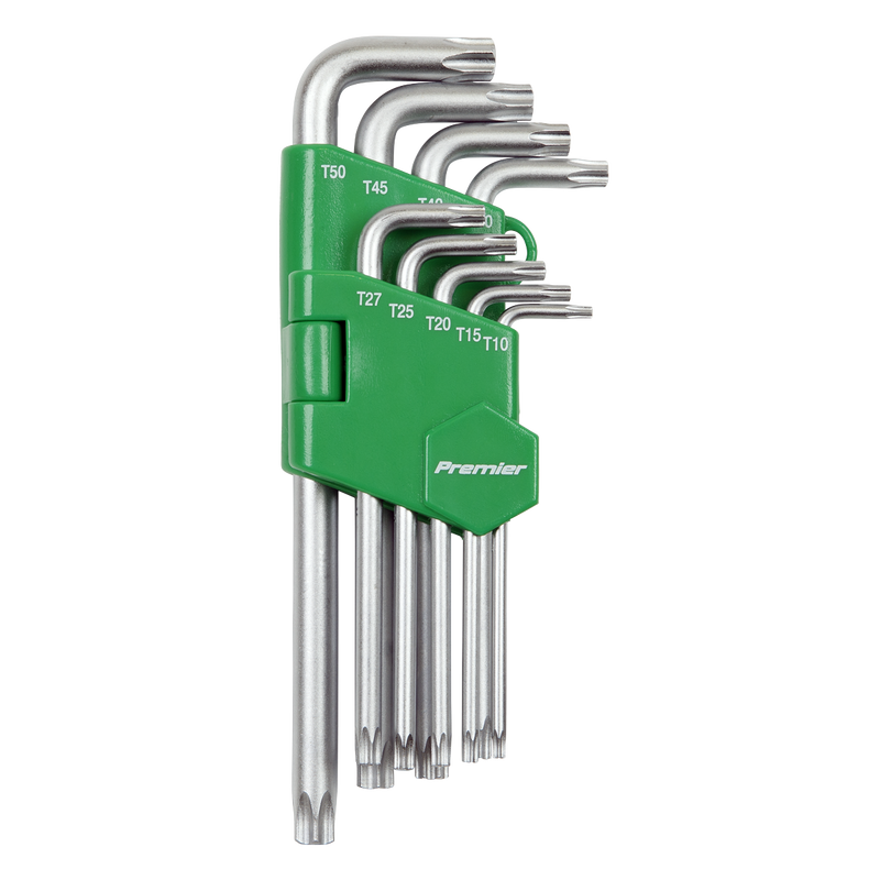 Sealey AK7162 Premier Long Security TRX-Star* Key Set 9pc - additional view 3