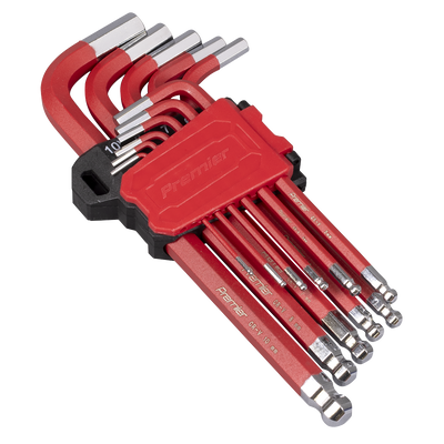 Sealey AK71640 Premier Long Ball-End Hex Key Set 11pc
